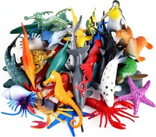 PLULON 32Pcs Sea Animal