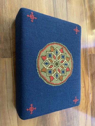 Vintage tapestry kneeling - vintage,