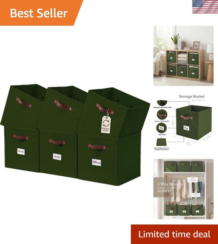 Stylish olive green fabric - green,