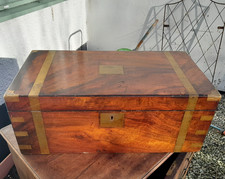 Large Antique Brass Bound