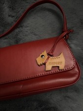 Radley London Dark Red Leather Handbag Shoulder Bag Not Been Used