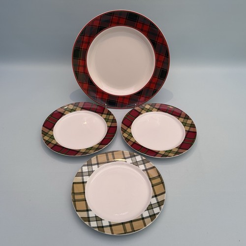 Spode christmas tree - spode, tartan