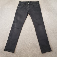 Replay Mens Jeans 32x32 Black