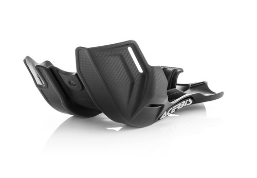 Acerbis black skid plate - black, for