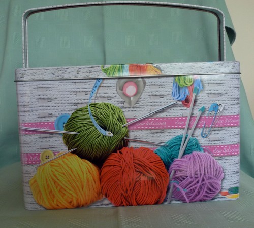Vintage debenhams sewing box - vintage,