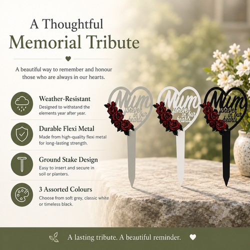 Mum mother memorial graveside - mum,