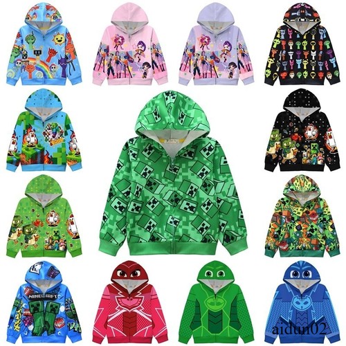 Kids creeper characters zip - kids,