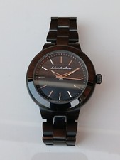 Mens Black Dice Analogue watch