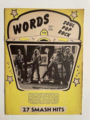 Words song book magazine - words,