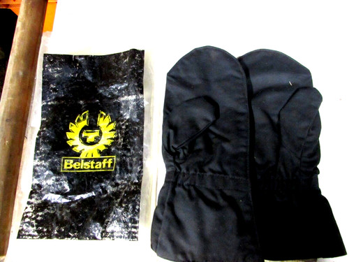 Belstaff wax cotton gauntlet - wax,