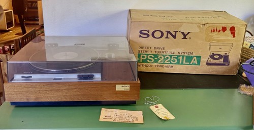 Nos 1970 sony 2251la - 1970’s, ps-2251la