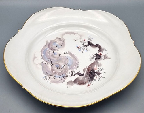 Meissen porcelain dinner plate - meissen,