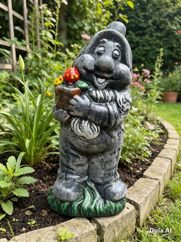 Garden gnome with - 03,