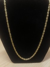 14ct Yellow Gold Byzantine