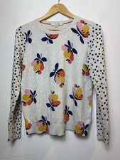Boden Floral Light Knit Jumper