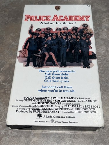 Police academy vhs 1990 - academy,