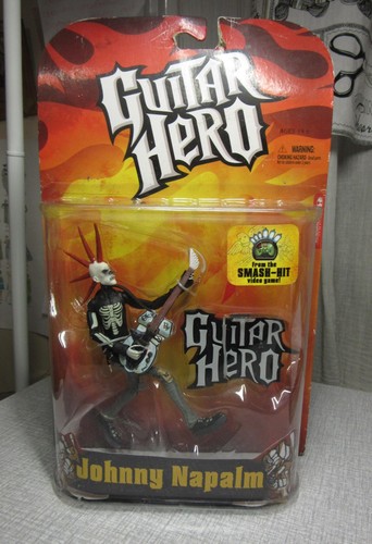 Guitar hero figurine - guitar,