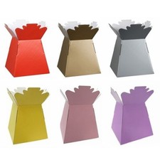 Living Vases Florist Bouquet Box Flower Plant Aqua Sweet Boxes UK box of 30