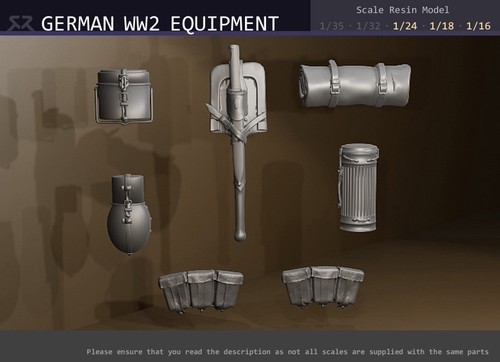 Ww2 german field equipment - field,