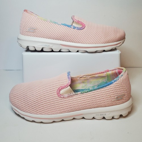 Skechers slip trainers pink - skechers,