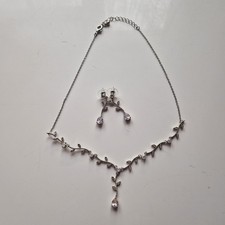 Jewellery Set Necklace Earrings Brought From Debenhams Worn Once