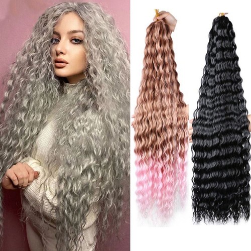 Deep twist crochet hair - hair, curls