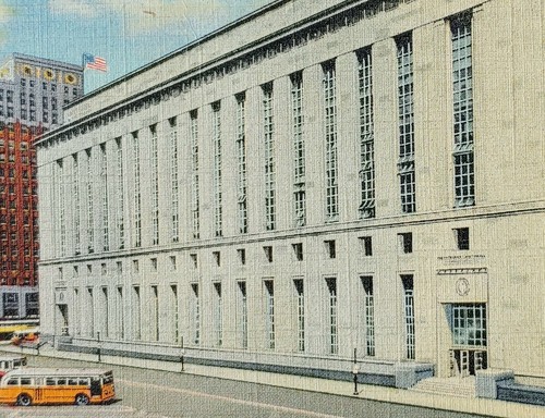 C1930 post office - c1930, us