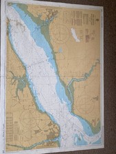 Vintage Admiralty Chart 2040