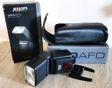 SET OF TWO - Jessops 360 AFD Auto Flash Speedlite for Canon DSLR - VGC w pouches