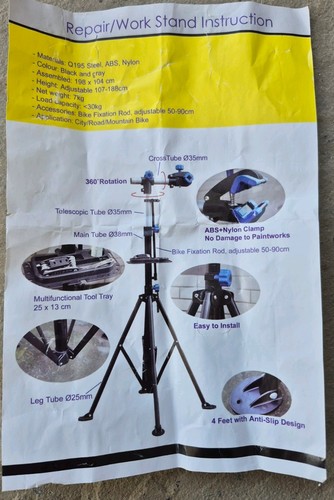Bycicle work stand bike repair - work,