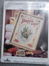 DMC COUNTED CROSS STITCH. LILY