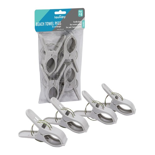 Jvl beach towel pegs - 4,
