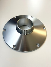 Zwaardvis Above Floor Seat Base for 76mm Pedestals (Anodised) - Z.64070