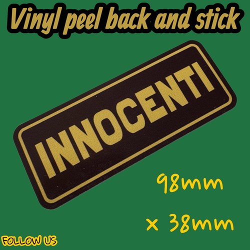 Innocenti lambretta vinyl - innocenti,