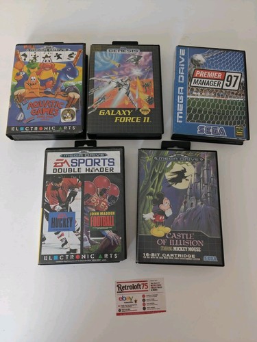 Sega mega drive games bundle - sega,