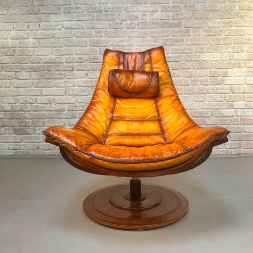 Vintage 1970s swedish swivel - vintage,