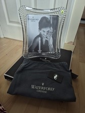 WATERFORD    CRYSTAL   WELLESLEY   8 x10  PHOTO   FRAME   GIFT   BOXED