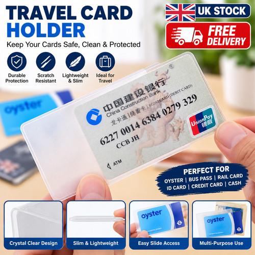Travel card holder oyster - card,