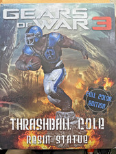 2011 NECA Gears of War 3 Augustus Cole Thrashball Resin Statue - Boxed
