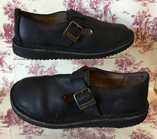 Red or Dead Rod Shorna Black Leather T Bar Y2K Shoes Size EU 36 U.K. 3