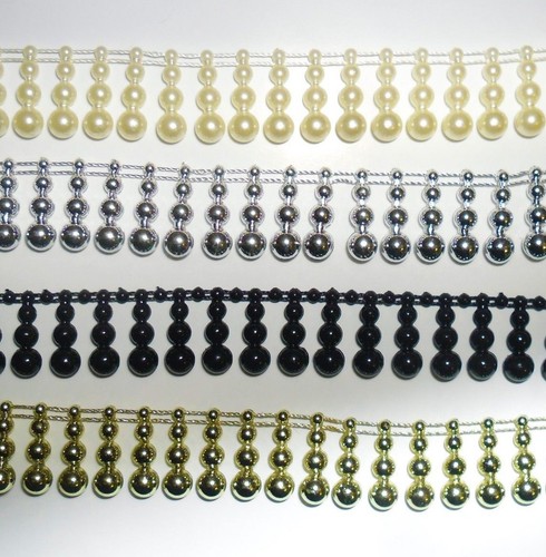 Beaded fringe sew on - fringe,,