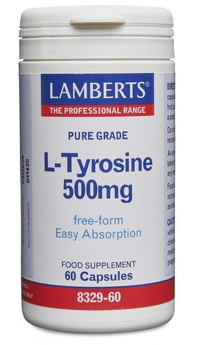 Lamberts tyrosine capsules - l-tyrosine,