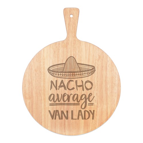 Nacho average van lady - lady, pizza