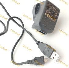 Genuine Alcatel Pixi 3 (5) Flash Pop 10 Idol 5 550mA Micro USB Mains Charger