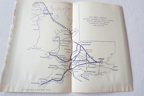 1912 gwr express route - express, london