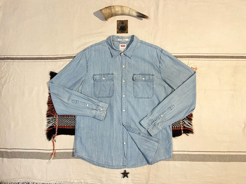 Levi chambray work chore - levi's,