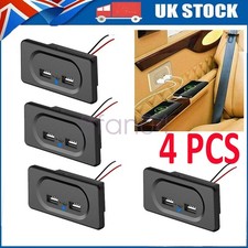 1-4x 12v 3.1a Dual USB Socket