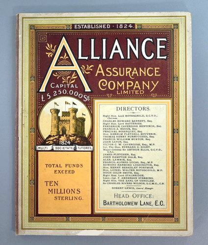 Antique alliance assurance - antique,