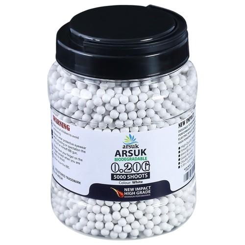 Airsoft pellets 6mm - bb, 0.20g