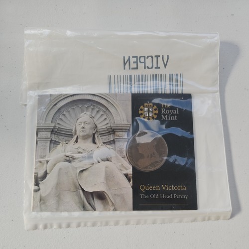 Queen victoria old head penny - victoria,
